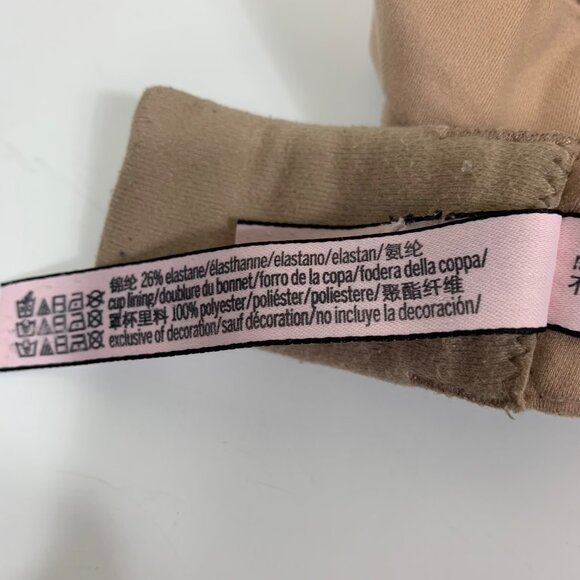 Victoria’s Secret Perfect Shape Bra in Beige - Size 34DD - Picture 6 of 7